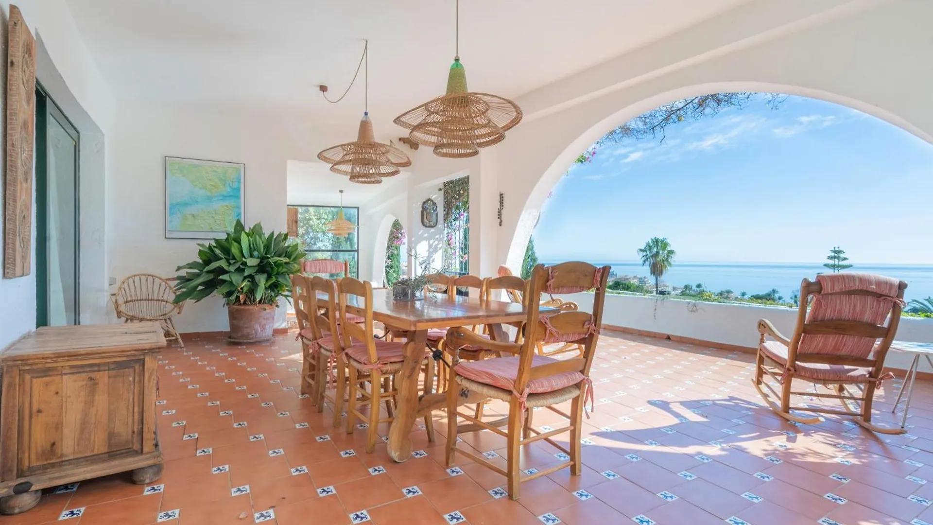 Villa Con Maravillosas Vistas Y Jardines Benalmádena İspanya
